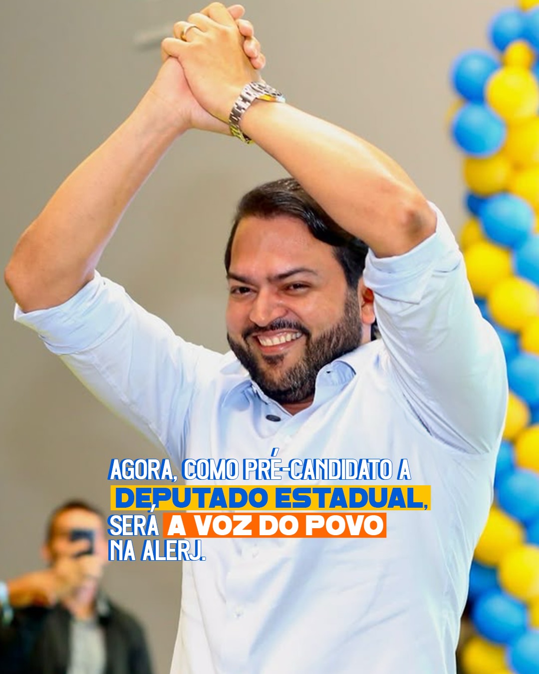 Leandro do Waguinho em evento